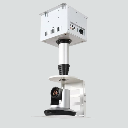 Motorized Camera Lift System for Conference Rooms | Smartavtek | Professional motorized camera elevation system designed for seamless integration in conference rooms and AV setups. Features precise height adjustment, durable construction, and advanced cable management for clean installations.